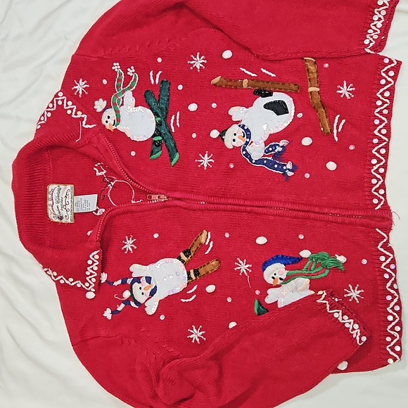 Vintage Ugly Christmas Sweaters Bundle Size PM Size PS - Picture 6 of 10